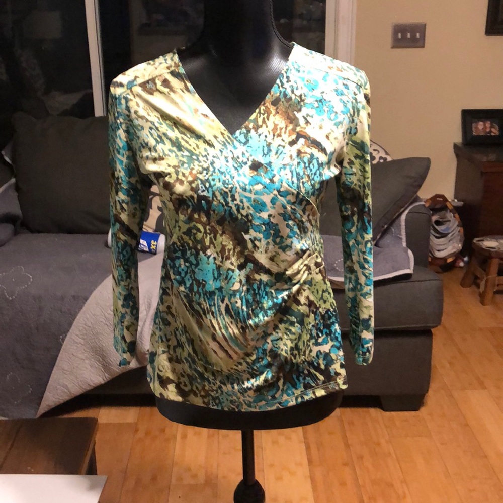 Multi colored blouse
